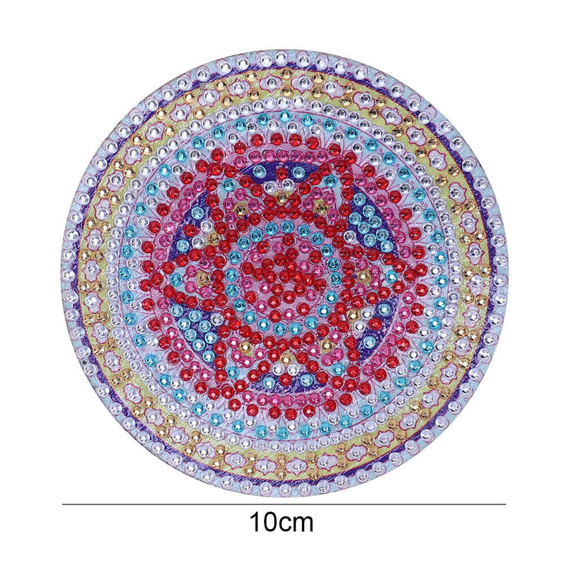 DIY Diamond Painting Mandala Round Coaster Cup Table Placemat (AA1059-6)