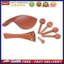 Jujube Violin Parts Chinrest Drawplates Knob Tailpiece and Pegs for 3/4 4/4
