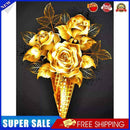 #A Golden Rose Full Drill Diamond Painting DIY Rhinestone Mosaic Picture Kit