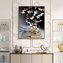 Butterfly Published Book Oil Color by Numbers Kit Frameless Drawing Picture