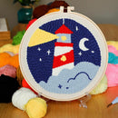 Accessories Embroidery Hoop Cross Stitch Kit Needle Punch Poke Embroidery Kit