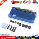 Case for Raspberry Pi Zero/Zero W/Zero 2W (V2-Blue Shell-Color Pin Header) Newly