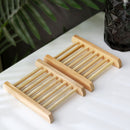 Holder Bathroom Supplies Bamboo Storage Box Soap Dish Sponge Plate Soap Holder