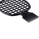 Double End Hair Twist Comb Pro Curly Afro Dirty Braid Twisted Tool (Black)