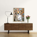 Snow Leopar DIY Diamond Painting Kits Full Round Drill Home Wall Decor