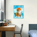 5D DIY Cat Full Square Drill Mosaic Diamond Painting Kit Wall Art Rhinestone