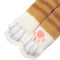 4pcs/set Cat Chair Feet Sock Thicken Anti-slip Table Leg Knitted Cover (C)