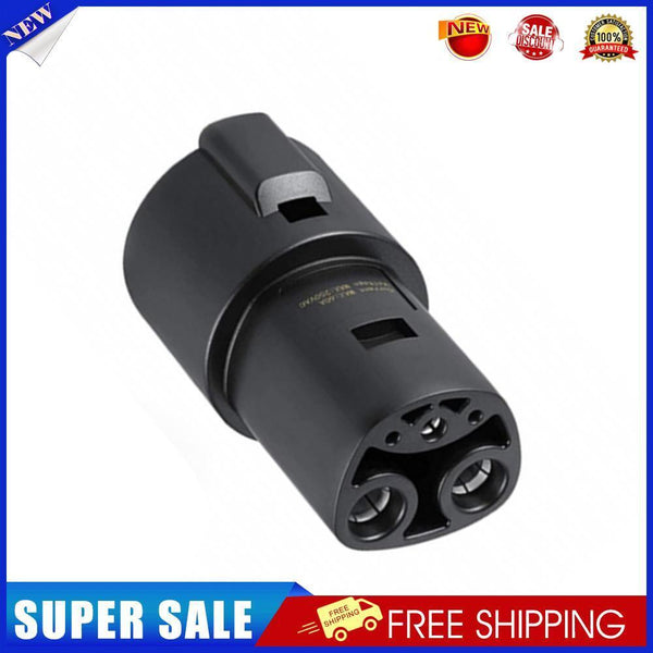 Type 1 to Type 2 EV Charger Electric Car Vehicle Charging Adapter for Tesla