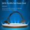 SATA Power Cable PC Cooling Fan Splitter Hub Converter (SATA to 4x4Pin)