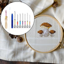 Punch Needle Tool Kit Embroidery Stitching Embroidery Poking Cross Stitch T