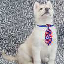 Pet Bow Ties Neckties Triangle Scarf Set - Durable & Soft Material for Pets