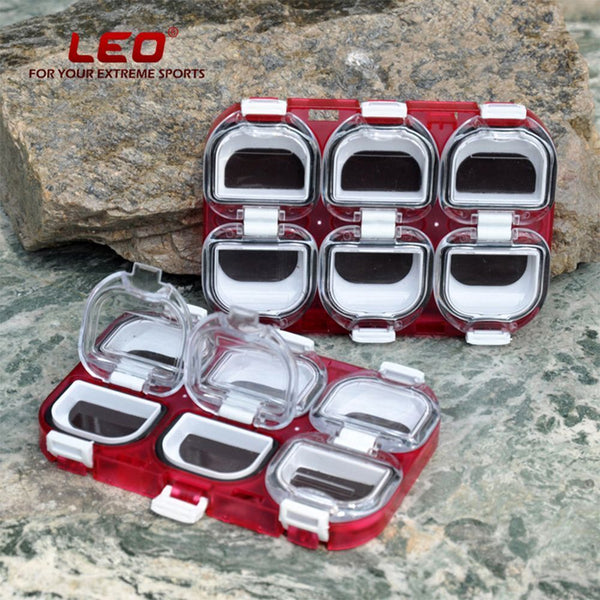 Waterproof magnet fishhook box Spoon Hooks Baits Case Storage Box Tackle Box