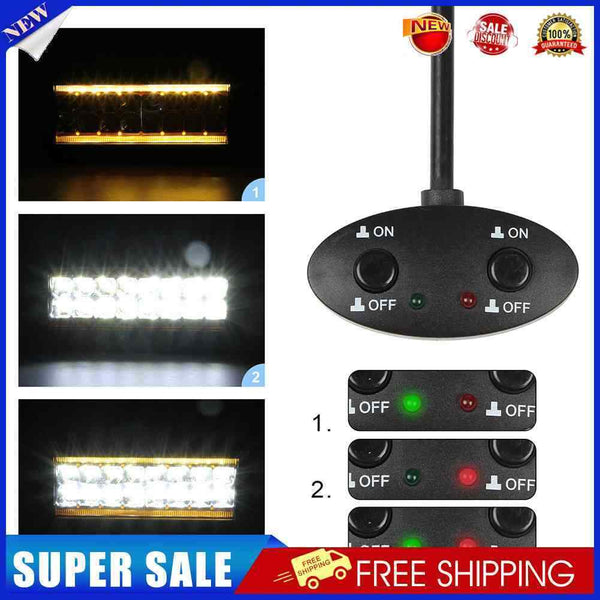 LED Spotlight Switch Wiring Harness Motorcycle Off-road Car Work Light Control