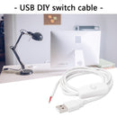 1m 5V USB Power Supply Cable 2-Pin USB 2.0 Male Cord Extension DIY with Switch