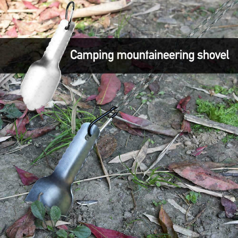 Shovel Heavy Duty Portable Aluminum Outdoor Travel Accessories Tool hot A6Z5
