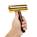 DIY Leather Edge Laminating Roller Craft Creaser Handwork Smoother (100mm) Newly