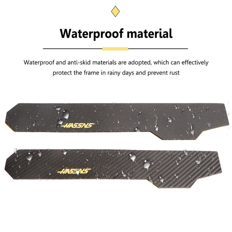 Anti-Scratch Anti-Skid Frame Stickers Removable Road Bike Chain Guard Cover