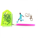 5pcs DIY Diamond Painting Keychain Football Special-shaped Drill (AA990)