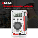 LCD Pocket Digital Multimeter AC/DC Automatic Portable Voltmeter Ammeter