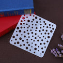 Spray Plate DIY Draw Tool Photo Album Tools for Kids Theme Hollow Ruler