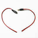 Wire 12V Male Female Socket Jack Adapter Cable DC Power Pigtail Plug Connector