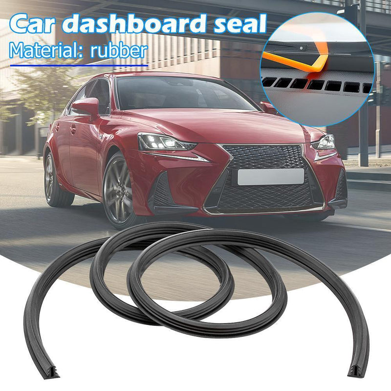 5.2ft Car Dashboard Sealing Strip Weatherstrip Rubber Sound Proof Seal Univ