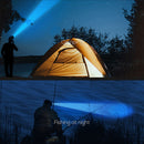 5xLED 1200mAh Portable Headlight USB Rechargeable Outdoor Fishing Headlamp Newly
