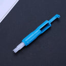 Sewing Machine Tools Compact Manual Needle Threader Embroidery Tool (Blue) Newly