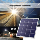 4W Solar Panel DIY Polycrystalline Silicon Solar Battery Charger 175x172mm
