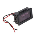 12V-60V Car Marine Motorcycle LED Digital Voltmeter Voltage Battery Sale F E6B4