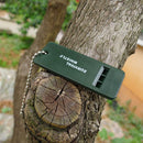 Keychain Hiking Hot Camping Tool Signal Sound Survival Whistle Emergency Rescue