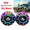 Tone and Low Tone for Boat Car Truck Motorcycle Super Loud Compact Car Horn
