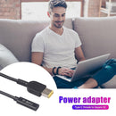Type-C Female to Square DC Male Plug PD Charging Cable for Lenovo Thinkpad