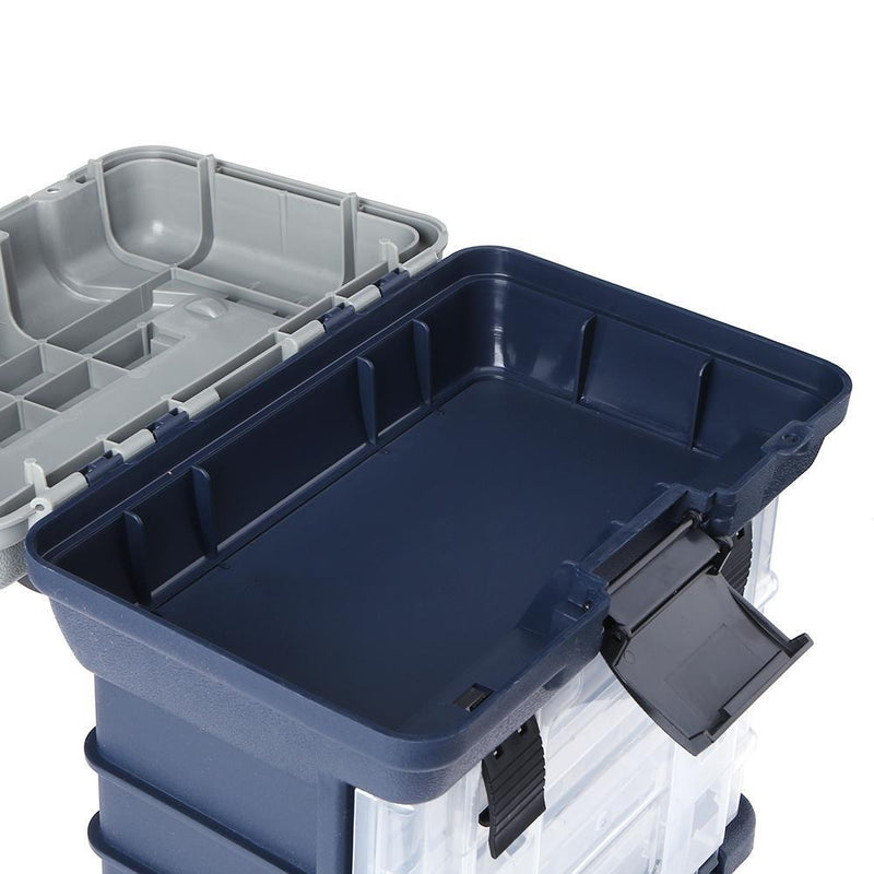 Multi-Layer Fish Lures Container Box Permanent Fishing Equipment Storage Case