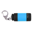 LED Mini Flashlight Portable Key Chain Outdoor Camp Hiking Torch (Sky Blue)