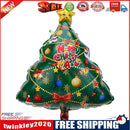 Santa Claus Snowman Christmas Tree Balloons Christmas Decor(Christmas Tree)