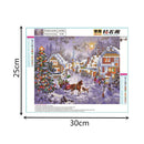 Crafts Needlework Embroidery Cross Stitch Santa Christmas 5D Diamond Painting