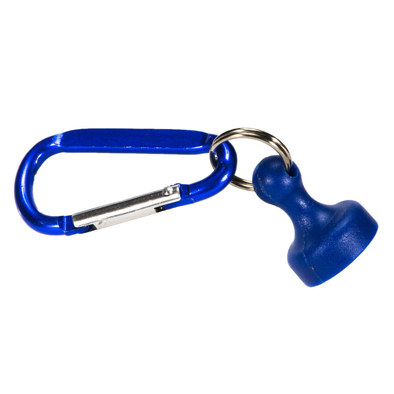 Magnetic Net Release for Fly Fishing Magnetic Clip Holder with Lanyard Carabiners