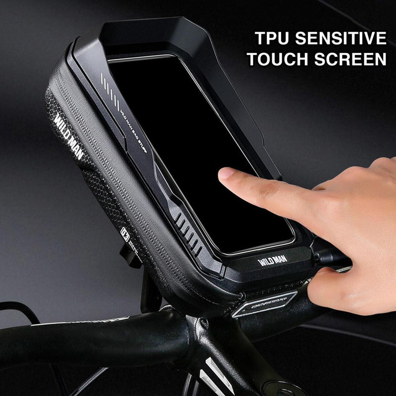 11.4" Waterproof MTB Bike Cycing Phone Holder Pouch Screen Frame Holder`