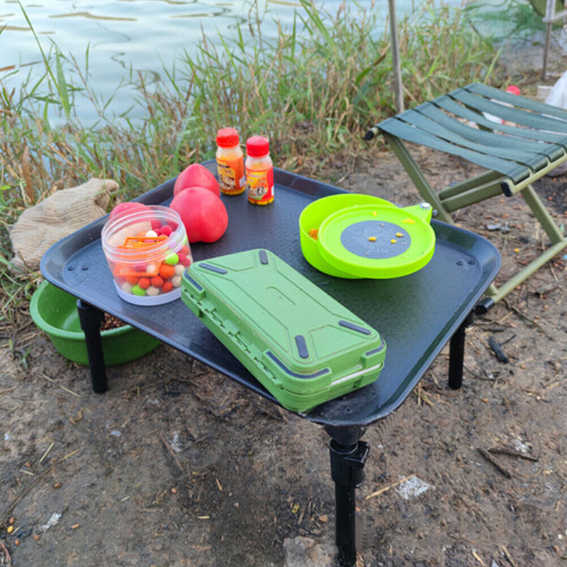 PVC Fishing Bait Extendable Table Legs Carp Coarse Terminal Tackle Storage Table