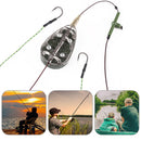Carp Fishing Feeders Tool Outdoor Fishhook Method Bait Holder Tackle (60g) Newly