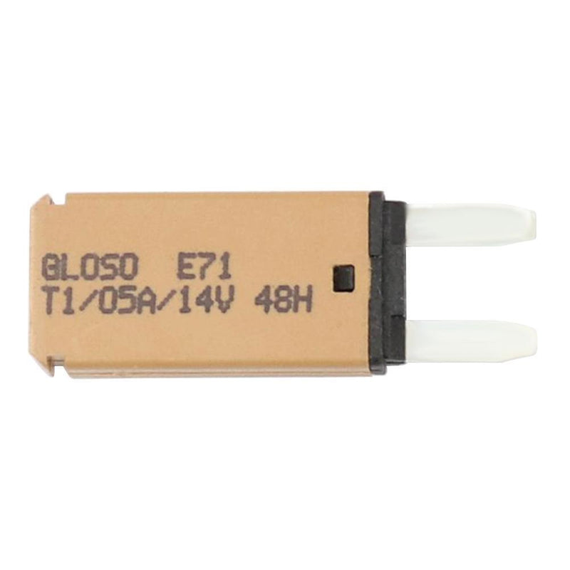 DC 14V Auto Reset Mini Circuit Breaker Blade Fuse for Car Boat(5A Brown) Newly