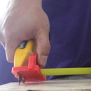 Woodworking Center Scriber Angle Line Gauge Carpenter Board Cutter Ruler Newly