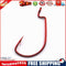 20pcs Barbed Crank Sharp Fishing Hooks Pesca for Soft Bait Tackle #1