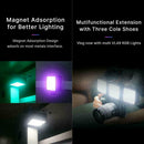 VL49 RGB LED Video Light Photography Fill In Light Dimmable NE 2500K-9000K H7S8