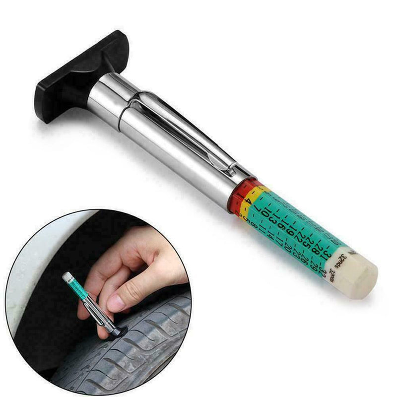 Universal Tyre Tread Depth Gauge Check Car Truck Tyres X1X2 For Car V0N3
