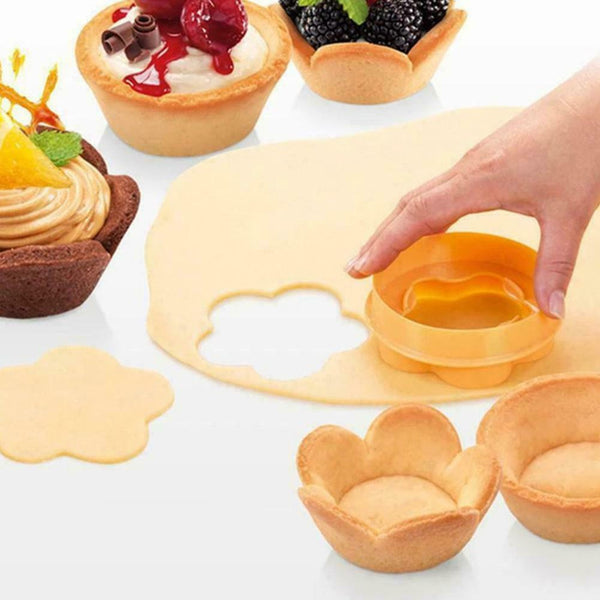 Pastry Dough Tamper Kit Cupcakes Biscuit Molds Baking Kitchen Moulds Donut