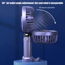 #A Portable Handheld Fan Outdoor Sports Wearable Neckband Fans for Summer Coolin