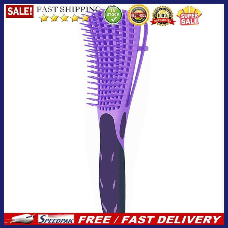 Portable Wide Teeth Scalp Massage Comb Hairdressing Combs for Wet/Thick Hair