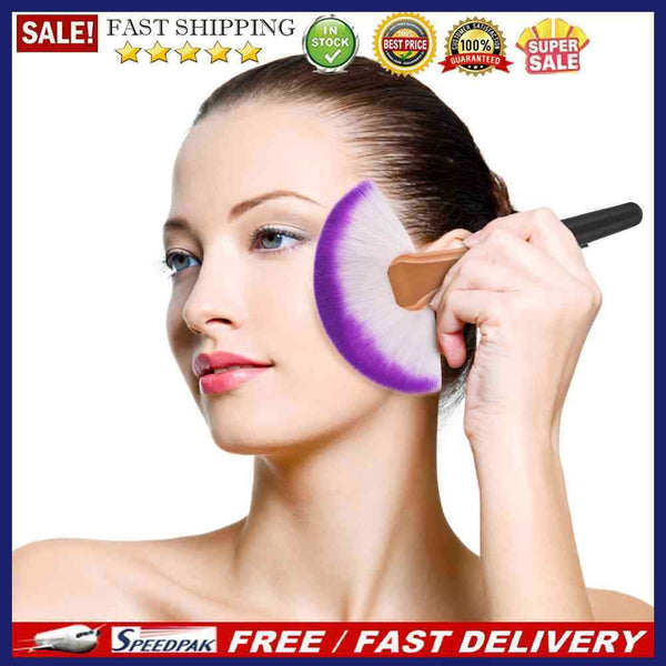 Scalloped Highlighting Makeup Brush Soft Beauty Brush Multifunctional for Women